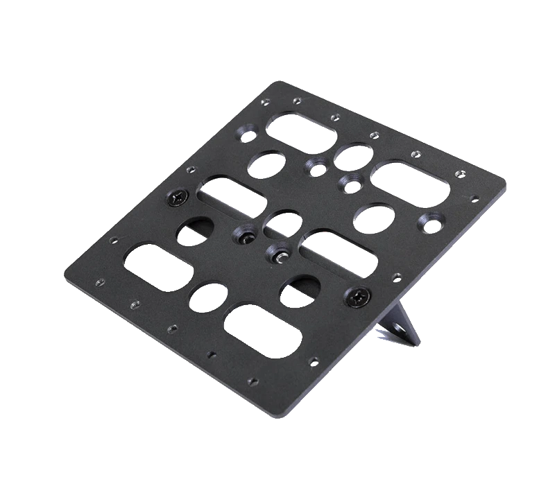 Winch control box mount