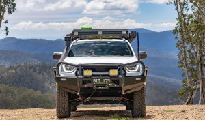 BBC074 isuzu dmax bull bar commercial 