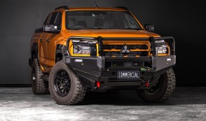 BBC120 mitsubishi triton mr bull bar commercial 1
