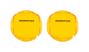 IDL050COVERSAMB 5 Scope LED Driving Light Covers Amber 1