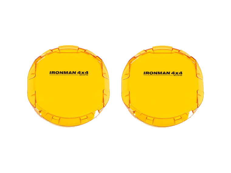 IDL050COVERSAMB 5 Scope LED Driving Light Covers Amber 1