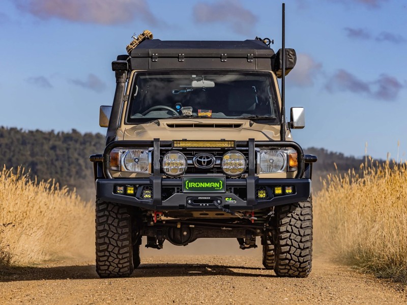 IRONMAN4X4 APEX Bull Bar 70series landcruiser2