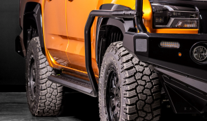 MV Triton Side Steps Rails