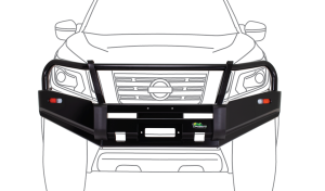 Nissan NP300 Commercial bull bar