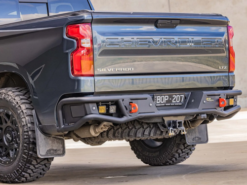 RTB087 chevy silverado 1500 rear protection towbar