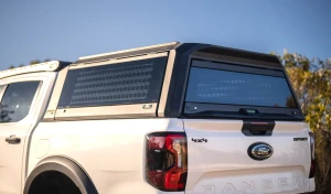 Raid Aluminium Ute Canopy Ford Ranger Full Glass Rear IRONMAN 4X4
