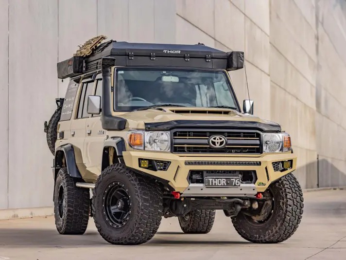 WebReady Raid Bull Bar to suit 70 Series Landcruiser