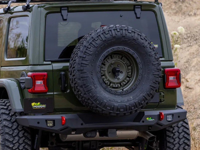 jeep jl spare tire relocation kit 57527