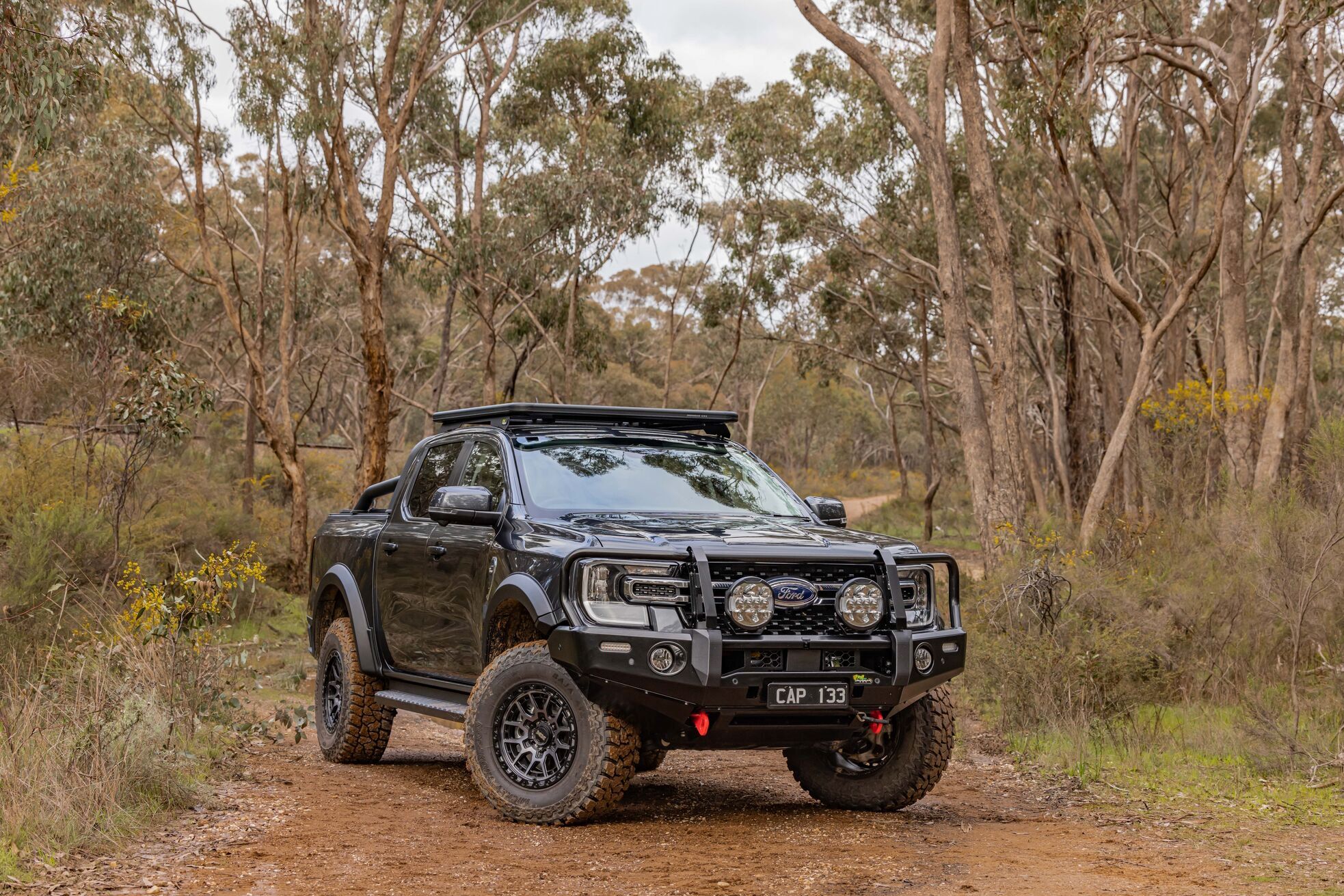 NEXT GEN RANGER Commerical deluxe bull bar Sized