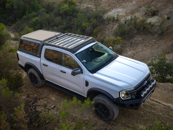 Raid Platform Roof Rack Ford Ranger Top Side IRONMAN 4X4